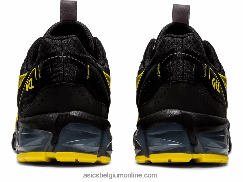 gel-quantum 90 V6HXR2785 zwart/levendig geel Asics