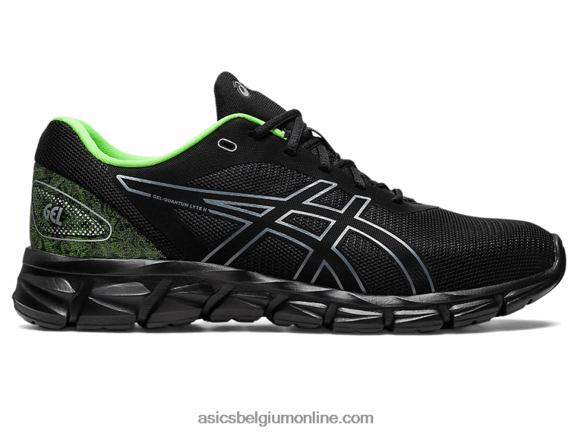 gel-quantum lyte ii V6HXR2260 zwart/groene gekko Asics