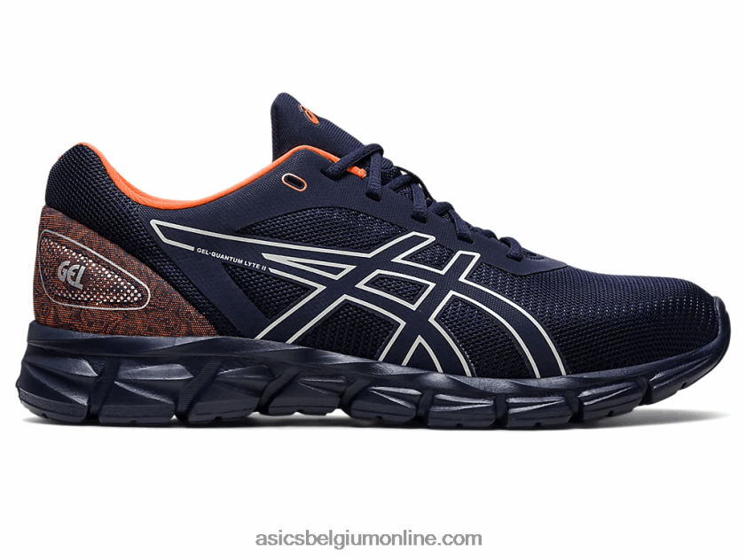 gel-quantum lyte ii V6HXR2268 middernacht/schokkend oranje Asics