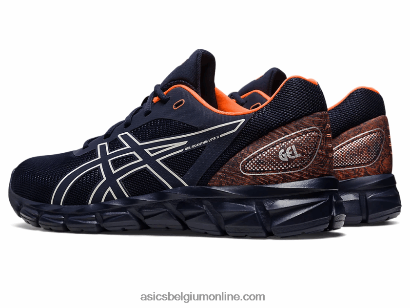 gel-quantum lyte ii V6HXR2268 middernacht/schokkend oranje Asics