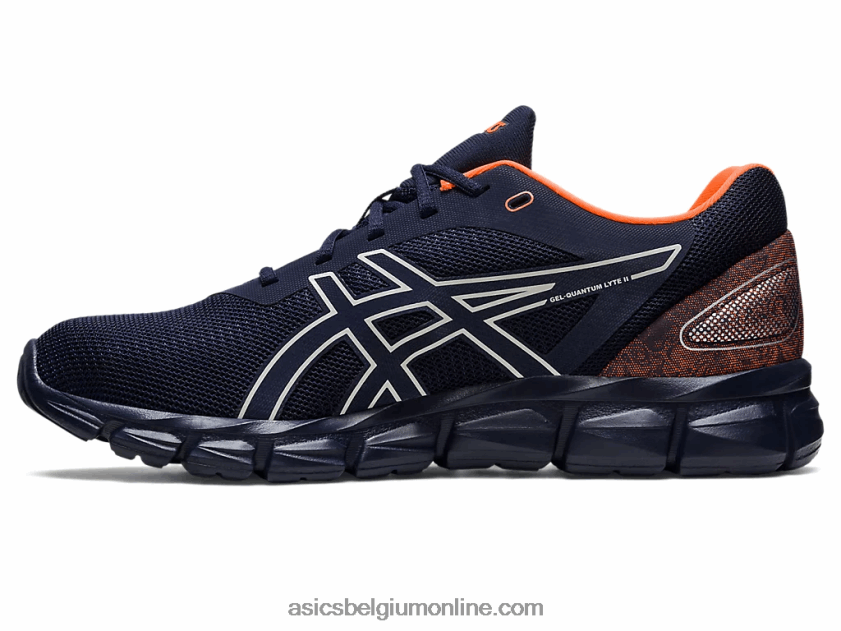 gel-quantum lyte ii V6HXR2268 middernacht/schokkend oranje Asics