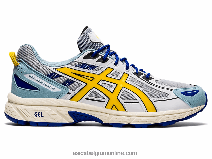 gelventure 6 V6HXR21823 piemonte grijs/levendig geel Asics