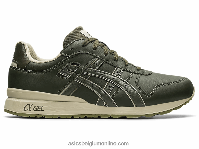 gt-ii V6HXR21250 olijf canvas/gedroogd bladgroen Asics