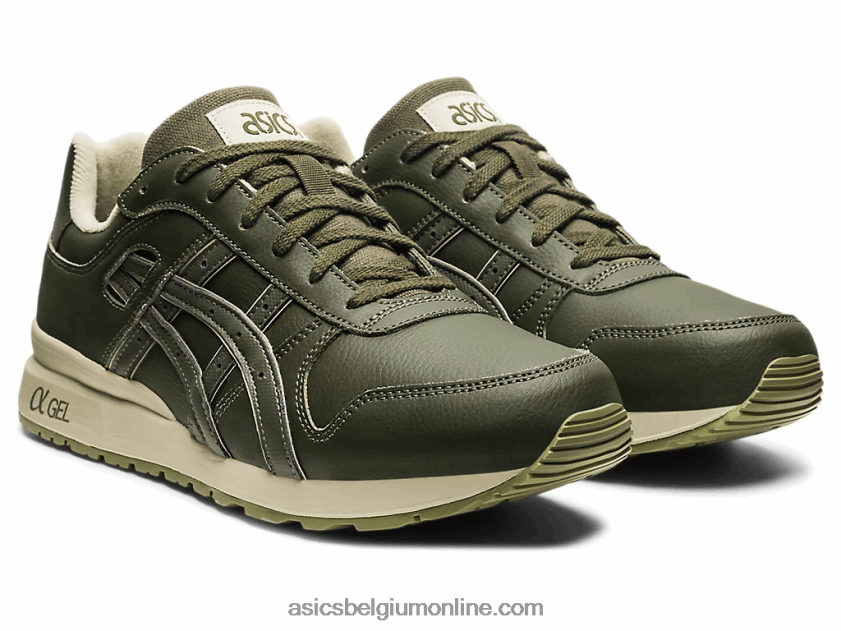 gt-ii V6HXR21250 olijf canvas/gedroogd bladgroen Asics