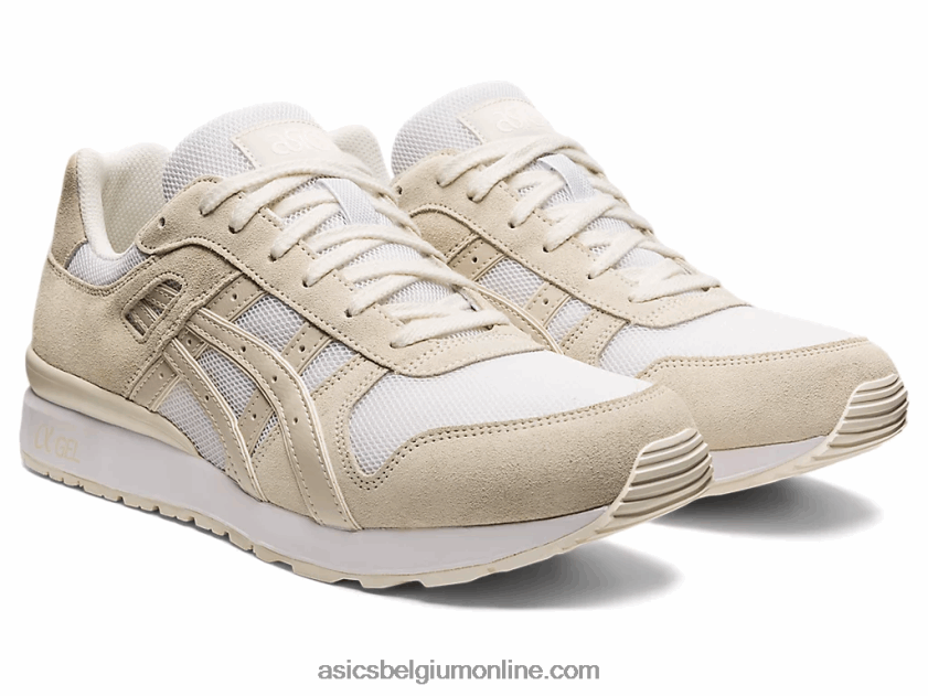 gt-ii V6HXR21752 creme/rookgrijs Asics