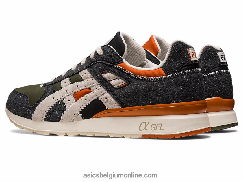 gt-ii V6HXR2705 zwart/crème Asics