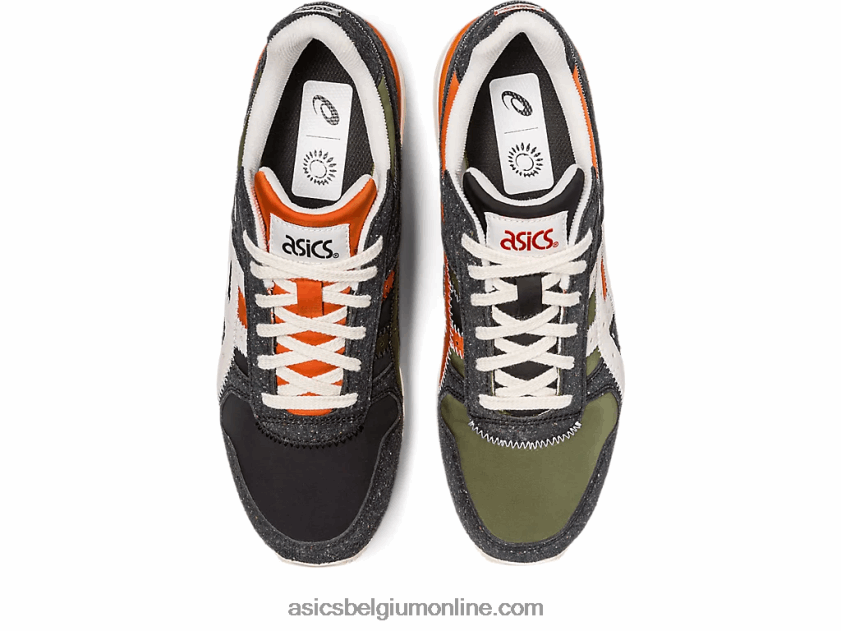 gt-ii V6HXR2705 zwart/crème Asics