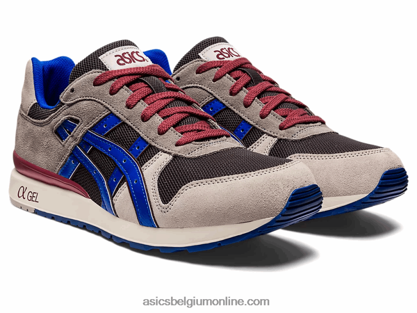 gt-ii V6HXR2766 obsidiaangrijs/illusieblauw Asics
