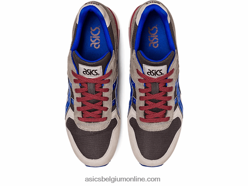 gt-ii V6HXR2766 obsidiaangrijs/illusieblauw Asics