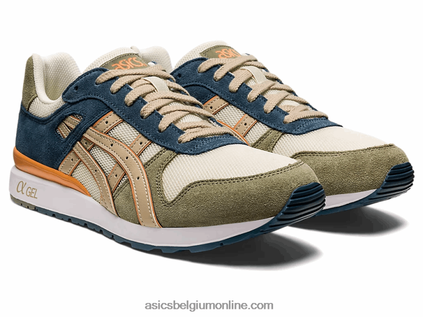 gt-ii V6HXR2981 creme/veergrijs Asics