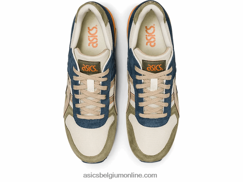 gt-ii V6HXR2981 creme/veergrijs Asics