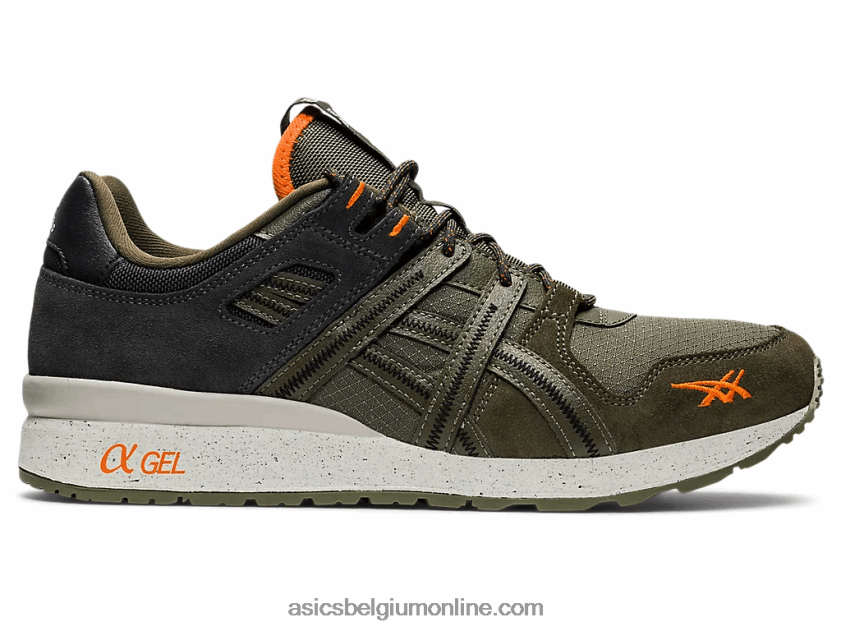 gt-ii re V6HXR21259 olijf canvas/habanero Asics