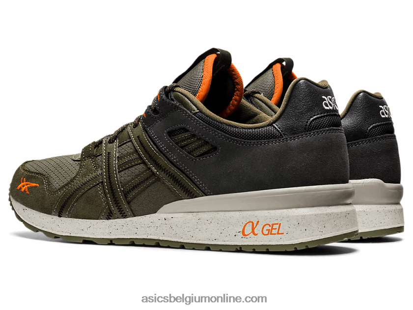gt-ii re V6HXR21259 olijf canvas/habanero Asics