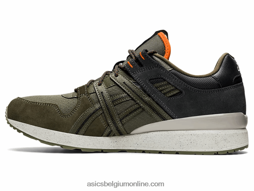 gt-ii re V6HXR21259 olijf canvas/habanero Asics