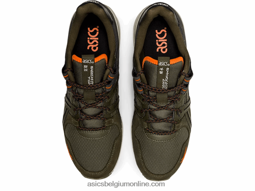gt-ii re V6HXR21259 olijf canvas/habanero Asics