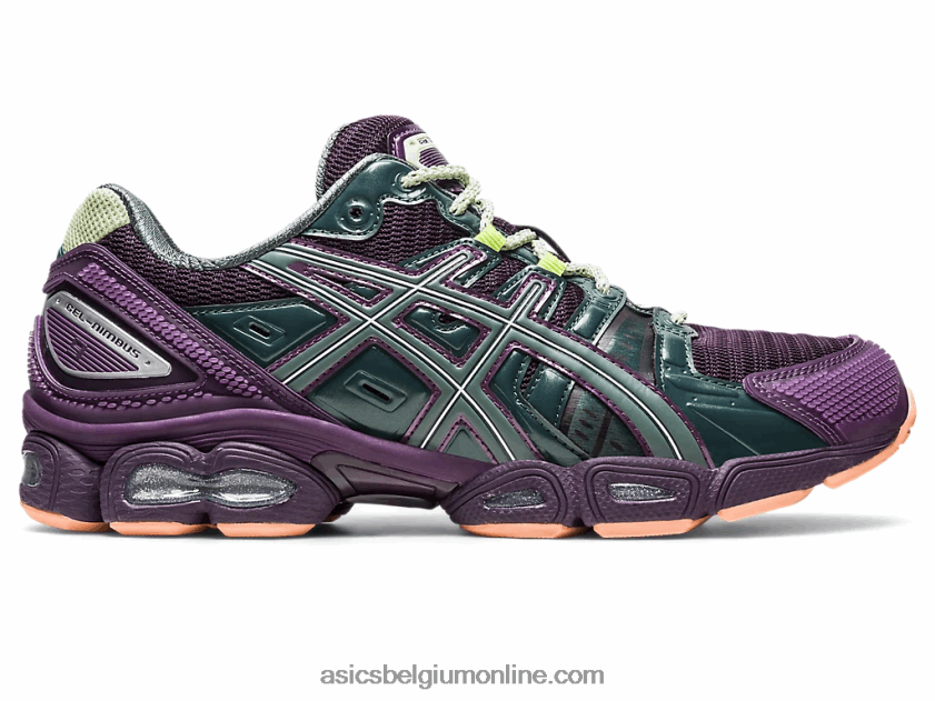 hersendood x gel-nimbus 9 V6HXR2154 nachtschade/laurierkrans Asics