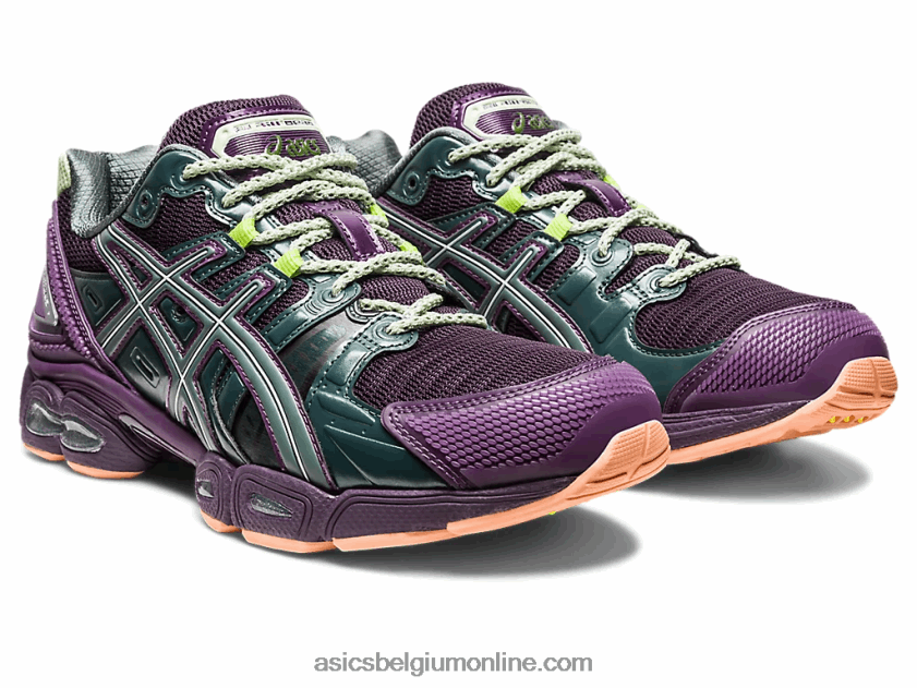 hersendood x gel-nimbus 9 V6HXR2154 nachtschade/laurierkrans Asics