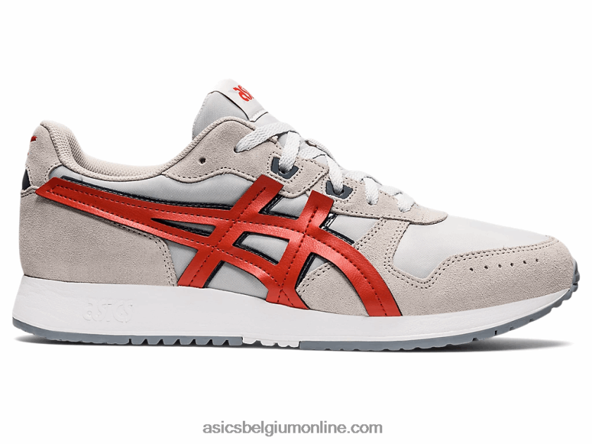 lyte klassiek V6HXR21335 gletsjergrijze/rode klei Asics