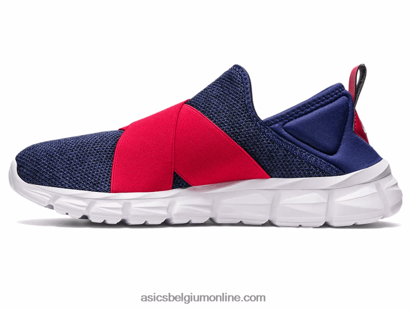 quantum lyte instapper V6HXR21237 indigoblauw/snelrood Asics