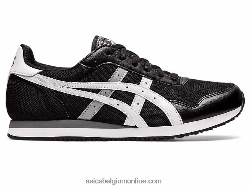 tijger loper V6HXR21190 zwart wit Asics