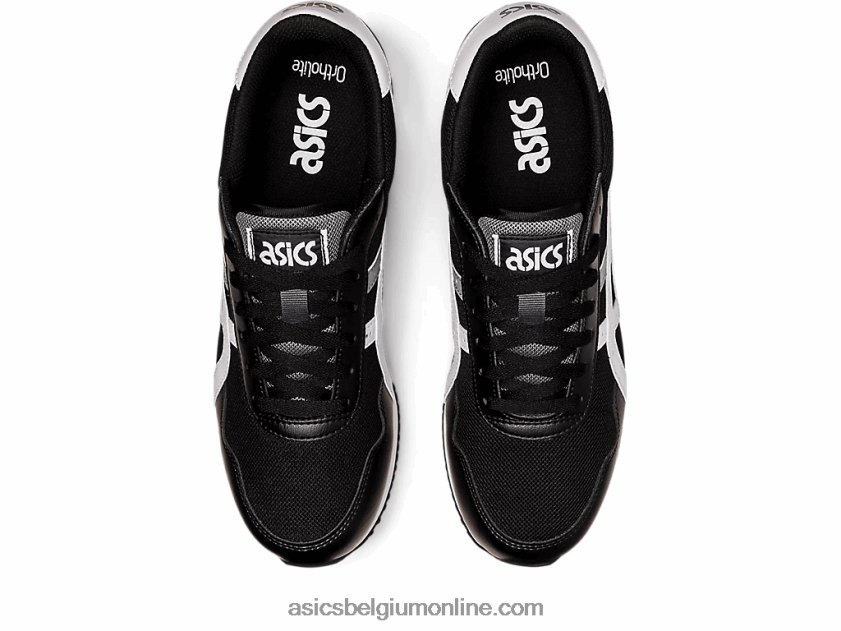 tijger loper V6HXR21190 zwart wit Asics