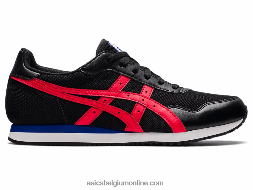 tijger loper V6HXR21740 zwart/elektrisch rood Asics