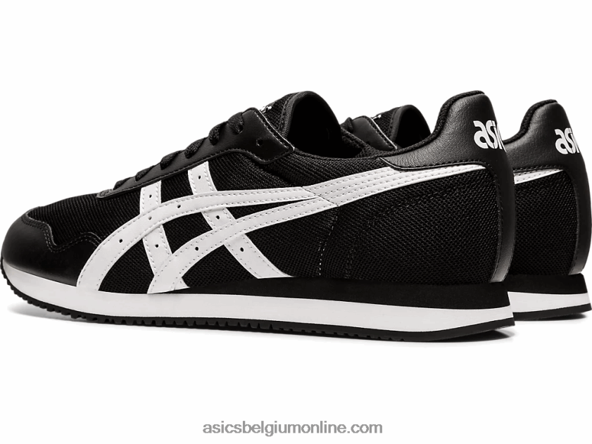 tijger loper V6HXR22107 zwart wit Asics