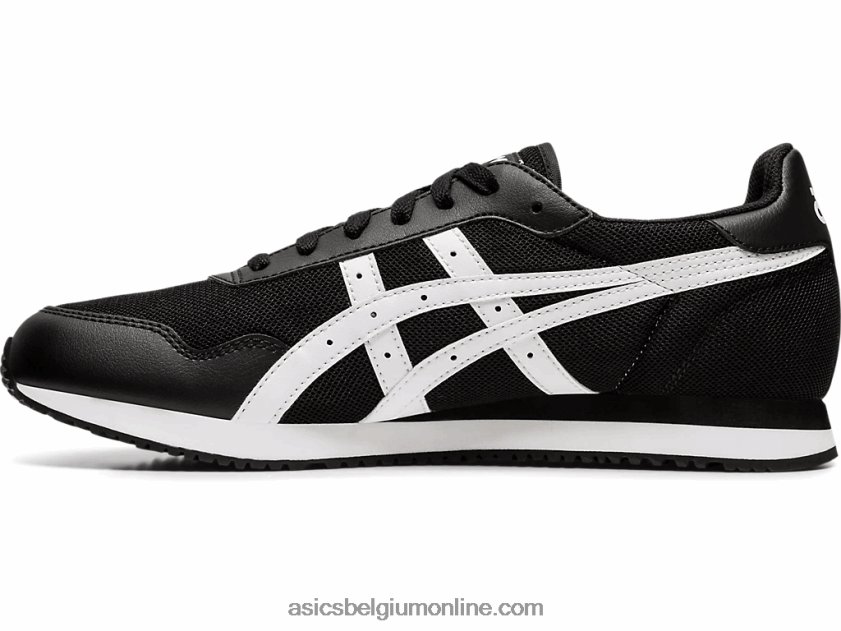 tijger loper V6HXR22107 zwart wit Asics
