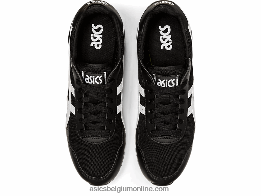 tijger loper V6HXR22107 zwart wit Asics