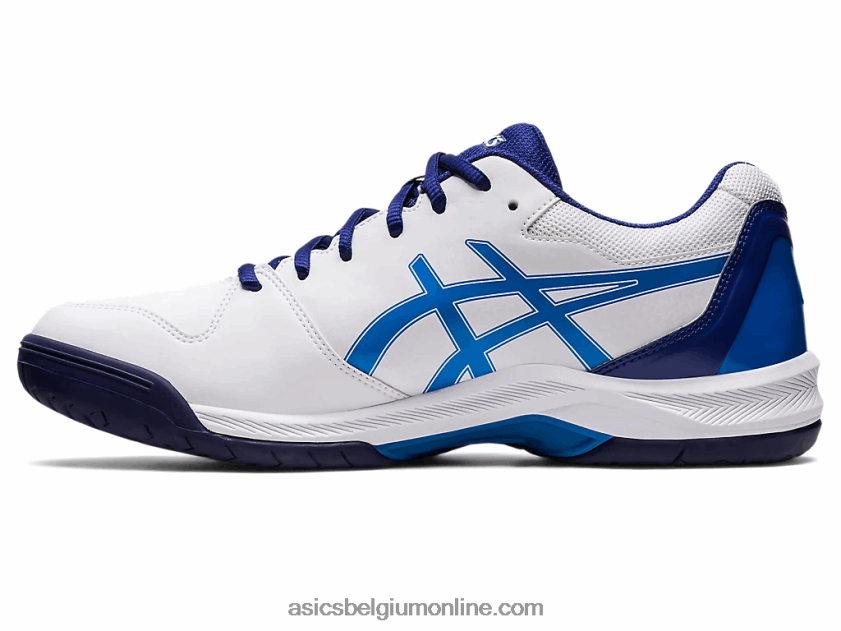 gel-dedicate 7 V6HXR21148 wit/elektrisch blauw Asics