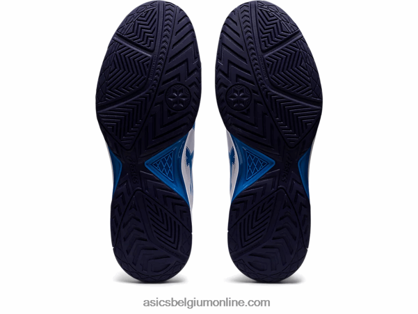 gel-dedicate 7 V6HXR21148 wit/elektrisch blauw Asics