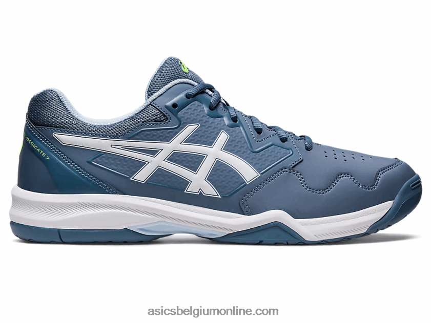 gel-dedicate 7 V6HXR2412 staalblauw/wit Asics