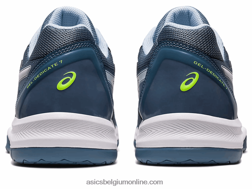 gel-dedicate 7 V6HXR2412 staalblauw/wit Asics