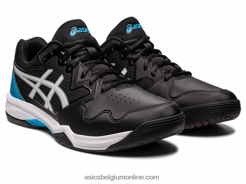gel-dedicate 7 V6HXR2433 zwart/eilandblauw Asics