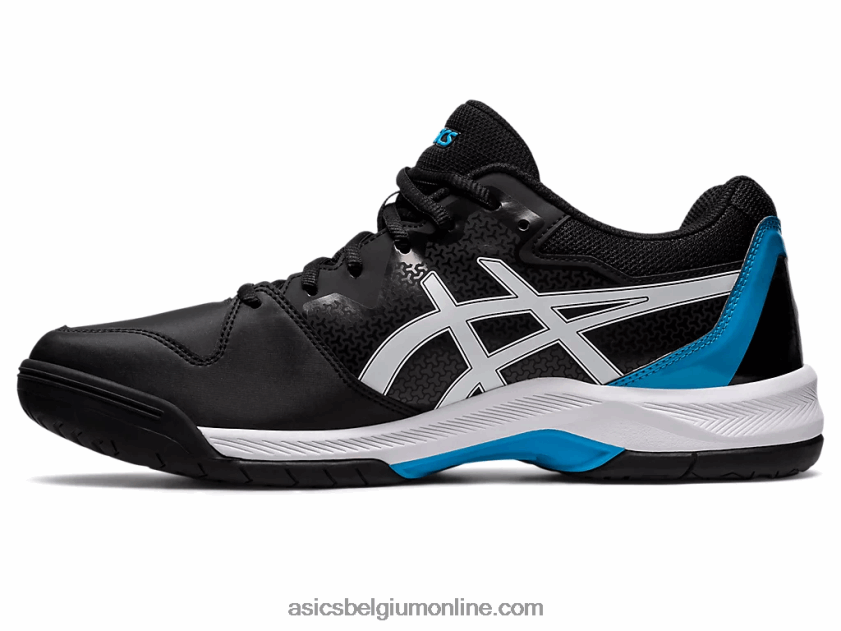 gel-dedicate 7 V6HXR2433 zwart/eilandblauw Asics