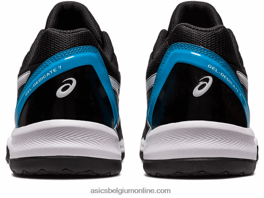 gel-dedicate 7 V6HXR2433 zwart/eilandblauw Asics