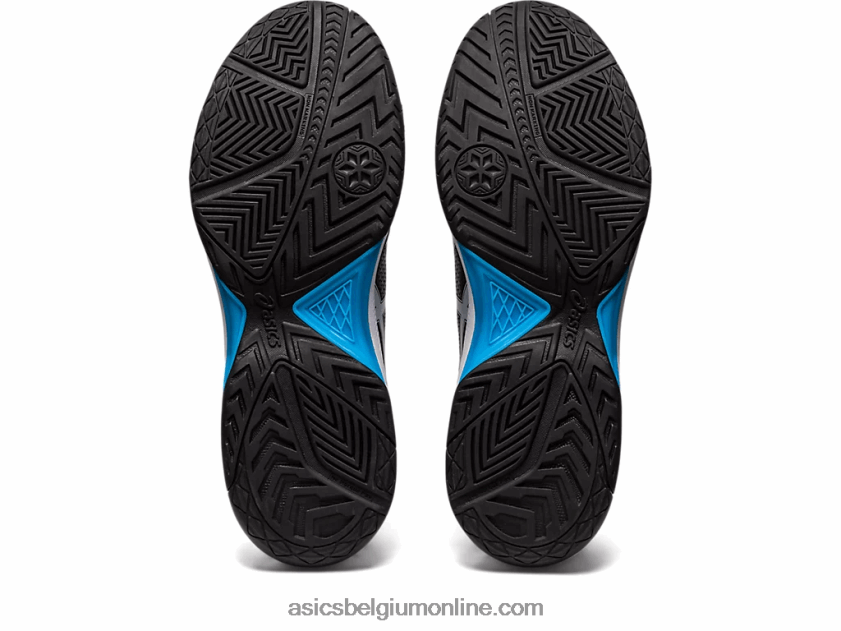 gel-dedicate 7 V6HXR2433 zwart/eilandblauw Asics