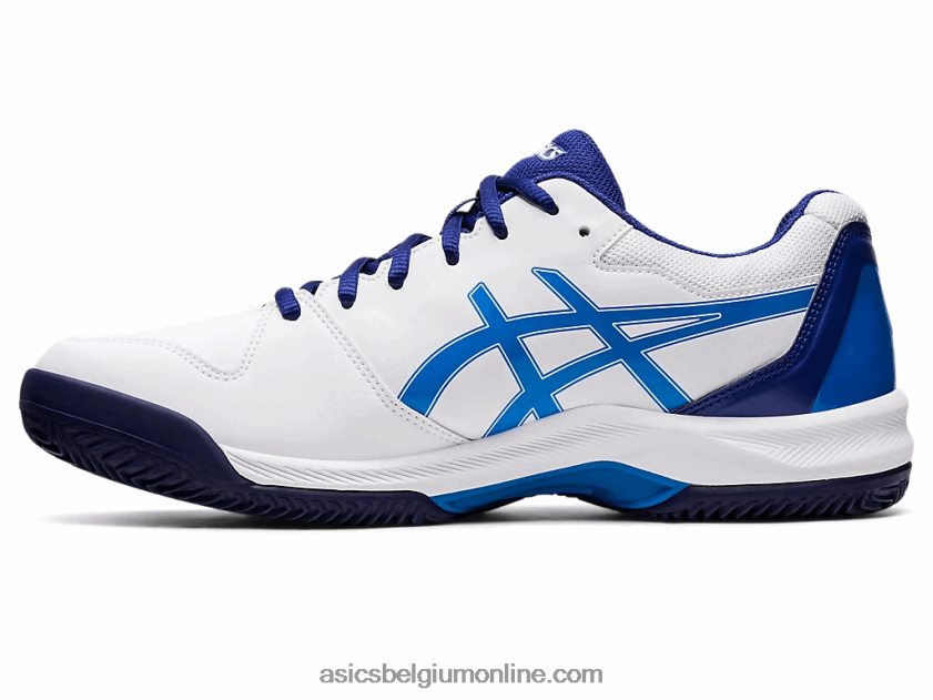 gel-dedicate 7 klei V6HXR21147 wit/elektrisch blauw Asics