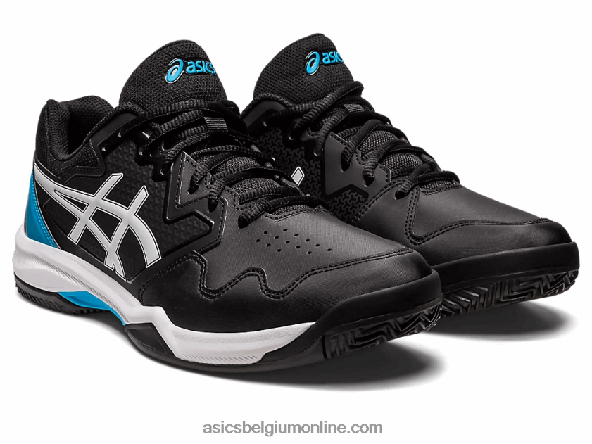 gel-dedicate 7 klei V6HXR2494 zwart/eilandblauw Asics