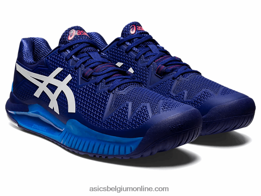 gel-resolutie 8 V6HXR21165 duik blauw/wit Asics