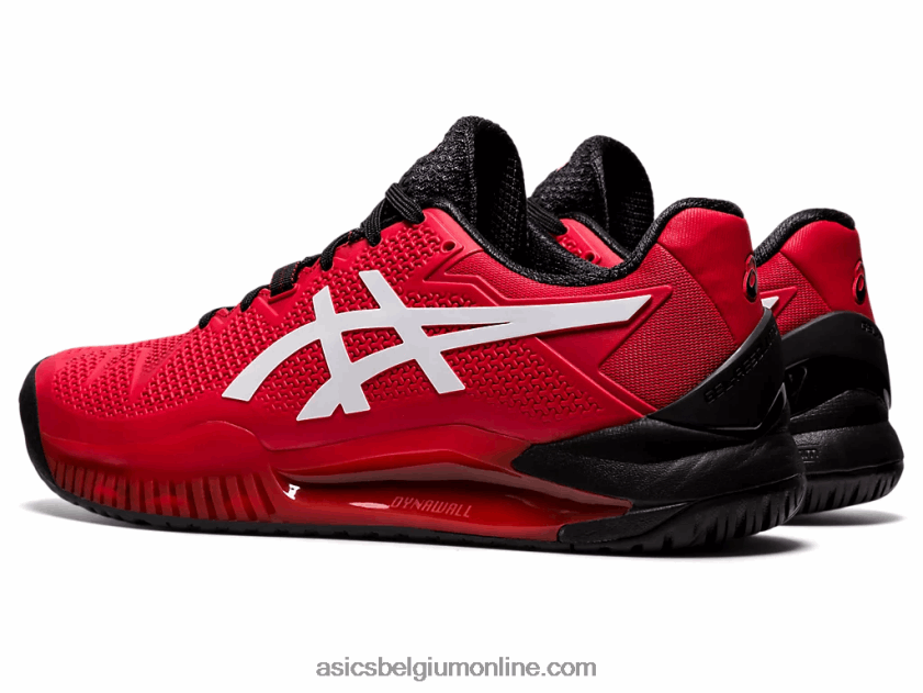 gel-resolutie 8 V6HXR21747 elektrisch rood/wit Asics