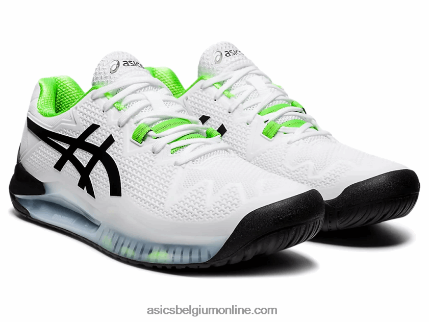 gel-resolutie 8 V6HXR21852 wit/groene gekko Asics