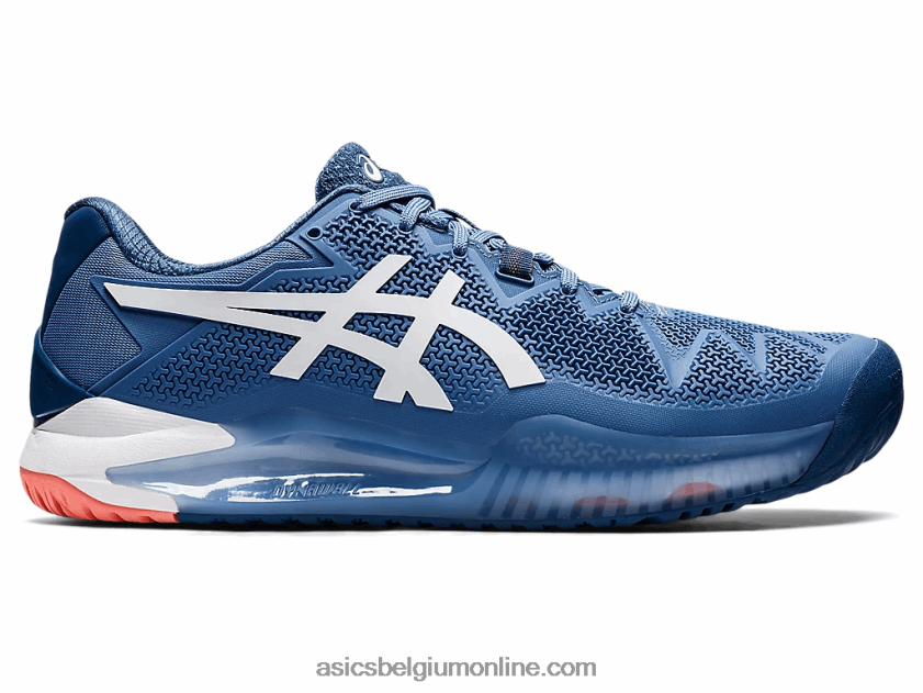gel-resolutie 8 breed V6HXR21464 blauw harmonie/wit Asics