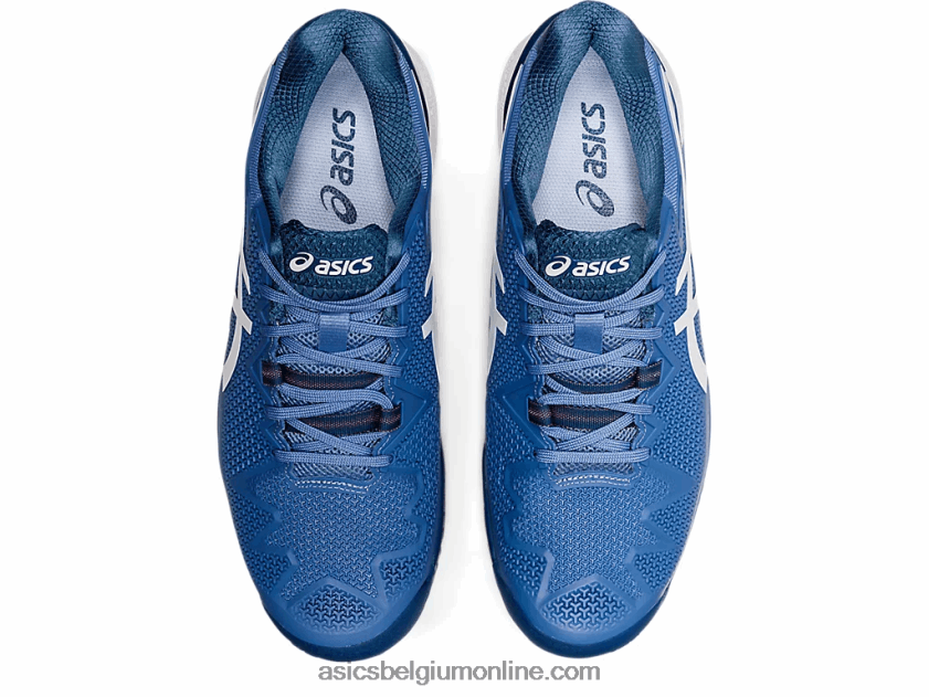 gel-resolutie 8 breed V6HXR21464 blauw harmonie/wit Asics