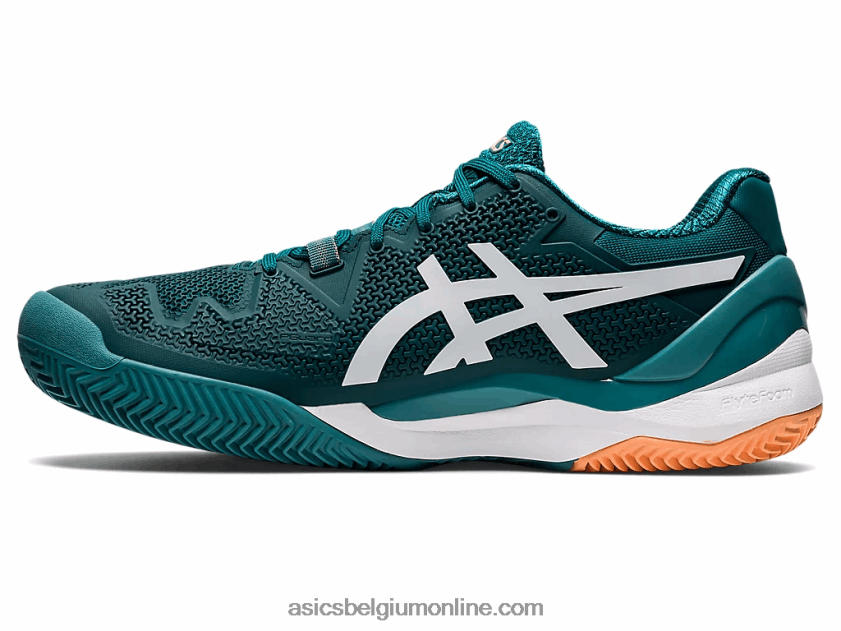 gel-resolutie 8 klei V6HXR21224 fluweel grenen/wit Asics