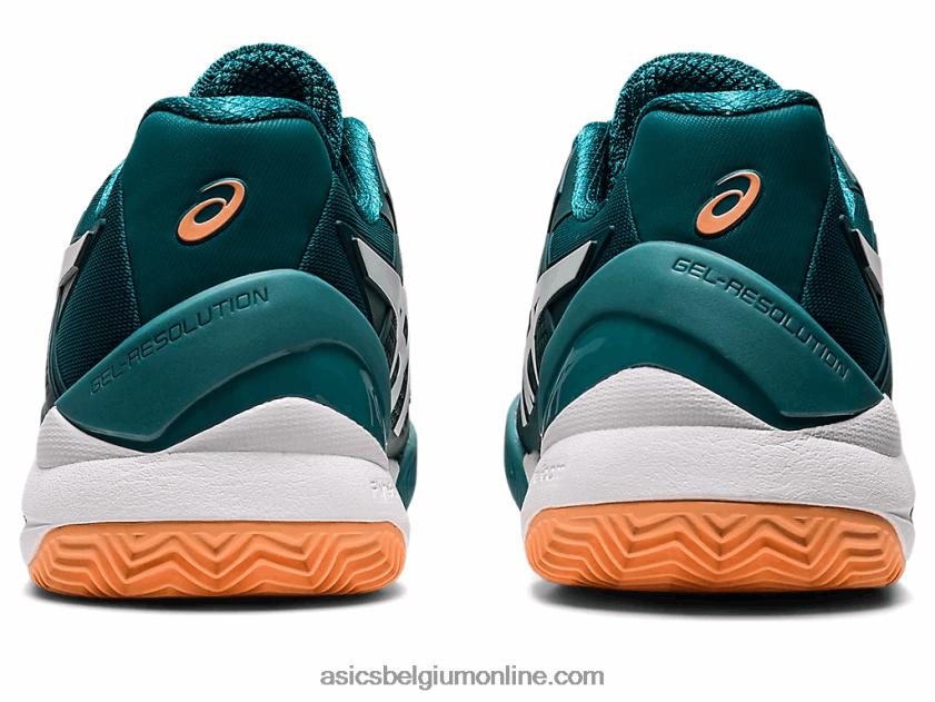 gel-resolutie 8 klei V6HXR21224 fluweel grenen/wit Asics