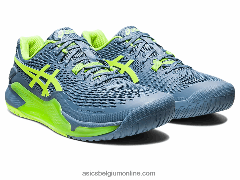 gel-resolutie 9 V6HXR2366 staalblauw/gevarengroen Asics