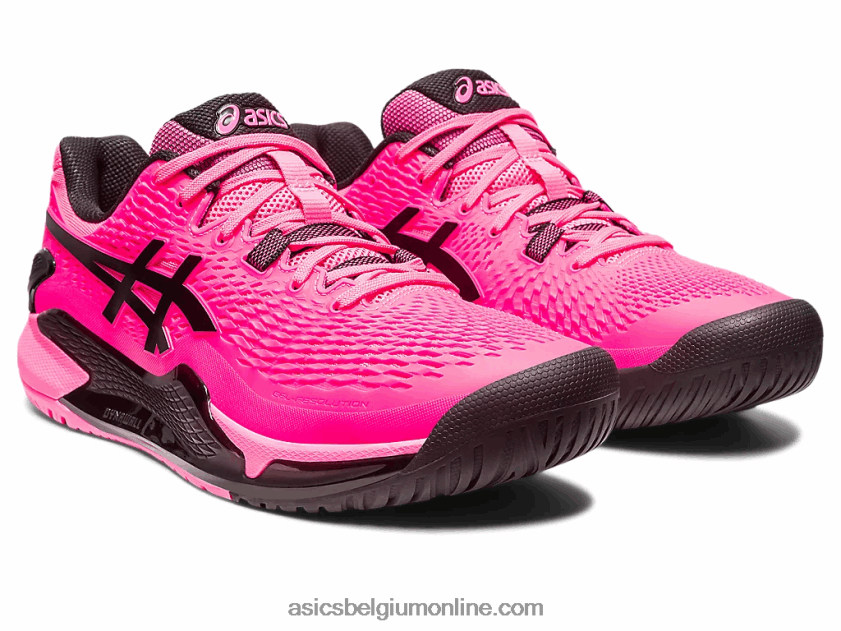 gel-resolutie 9 V6HXR245 felroze/zwart Asics