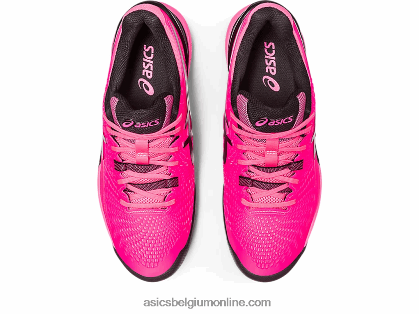gel-resolutie 9 V6HXR245 felroze/zwart Asics