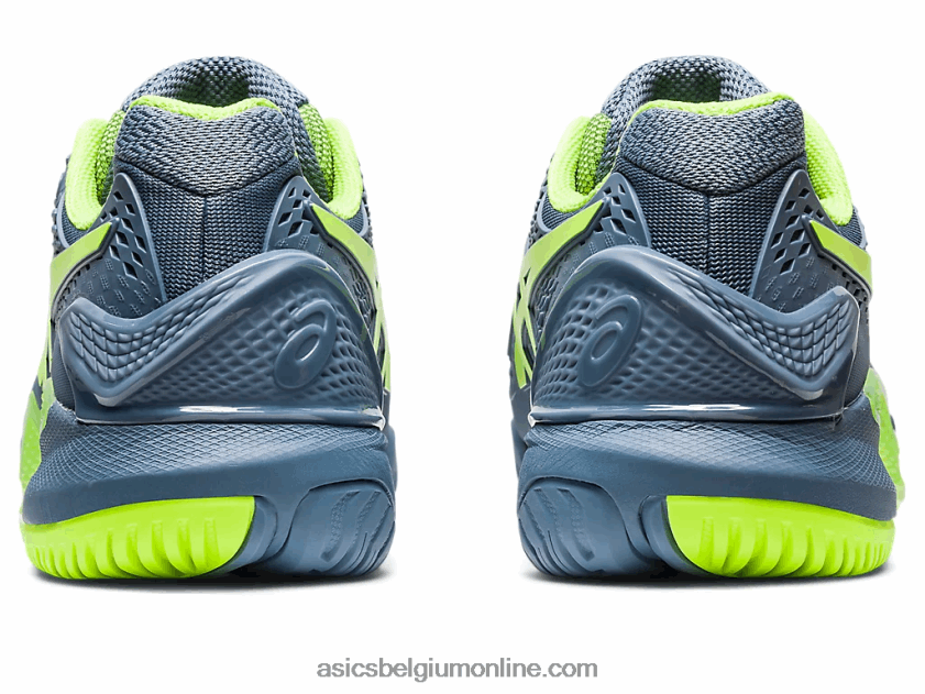 gel-resolutie 9 breed V6HXR2364 staalblauw/gevarengroen Asics